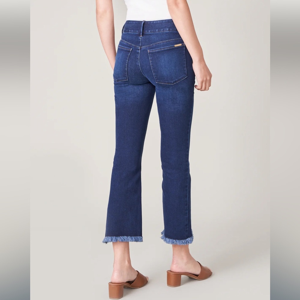Spartina 449 Juliette High Rise Jean Ocean Palm Wash - Picture 2 of 10